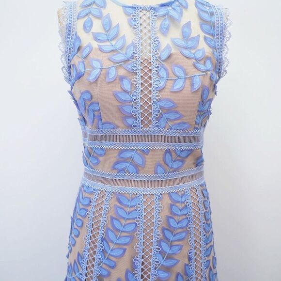 NWOT BRONX AND BANCO Violet Flared Dress in Violet - Picture 7 of 16